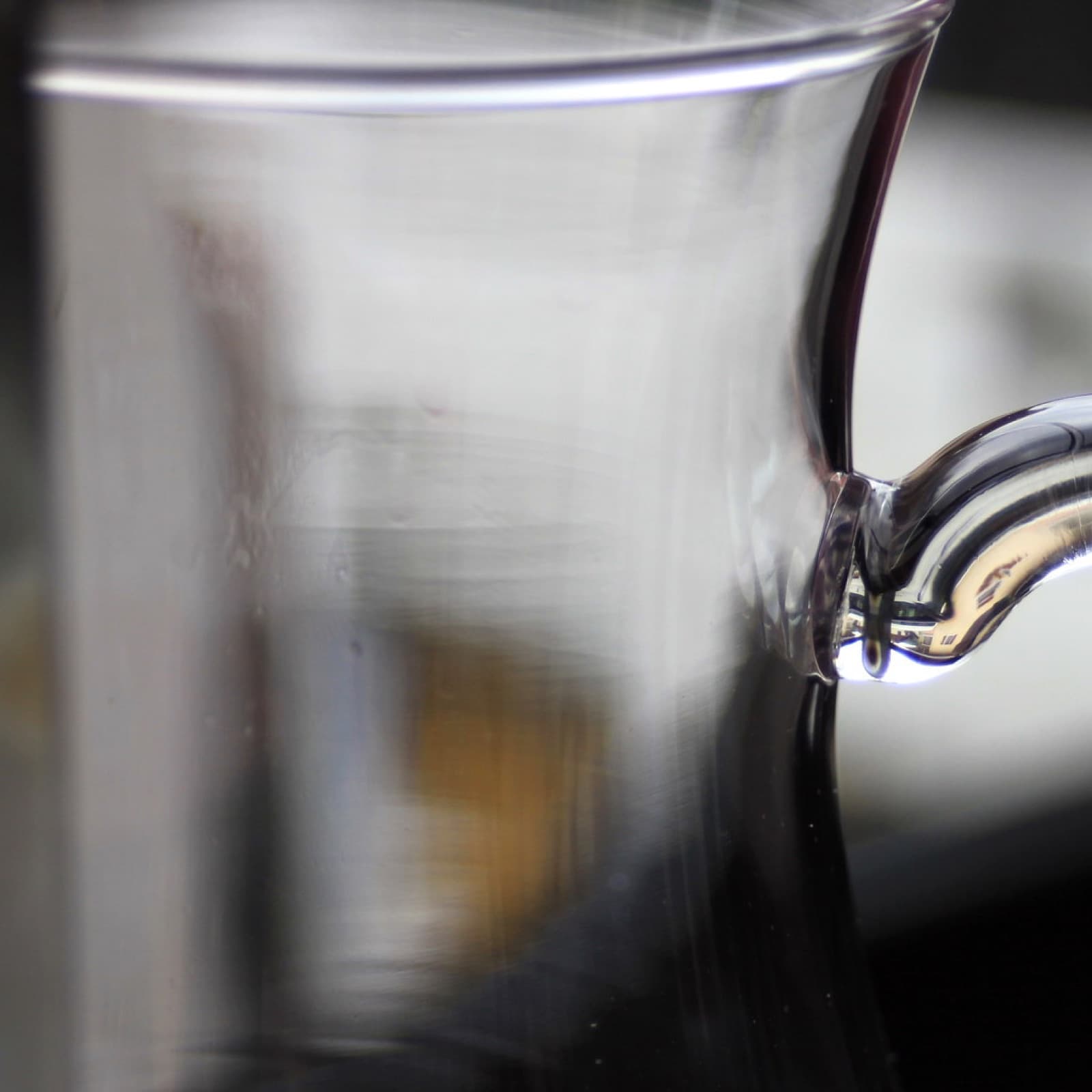 Ribbed Glass Carafe - alternate view